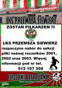 Nabór do drużyny juniorów
